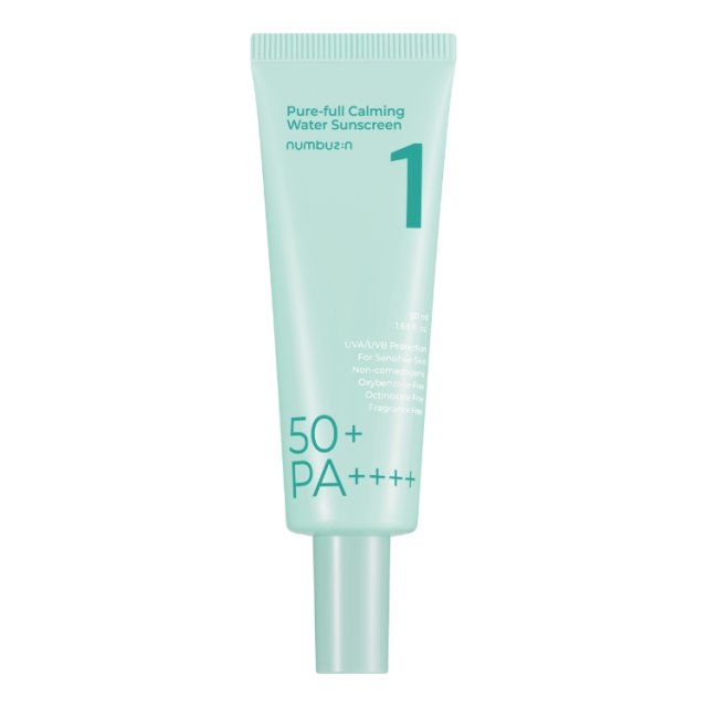 [numbuzin] No. 1 Neat and Clear Watery Sunscreen Cream SPF50+ PA++++, 50ml